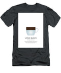 Long Black Coffee Illustration Dennson Creative T-Shirt