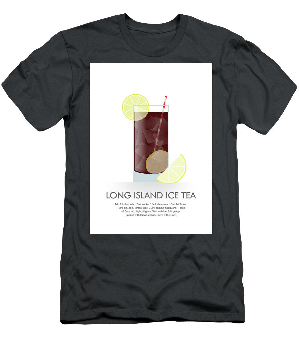 Long Island Ice Tea Cocktail Dennson Creative T-Shirt