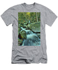 Looking Up Goldmine Brook Falls Canyon Adam Jewell T-Shirt