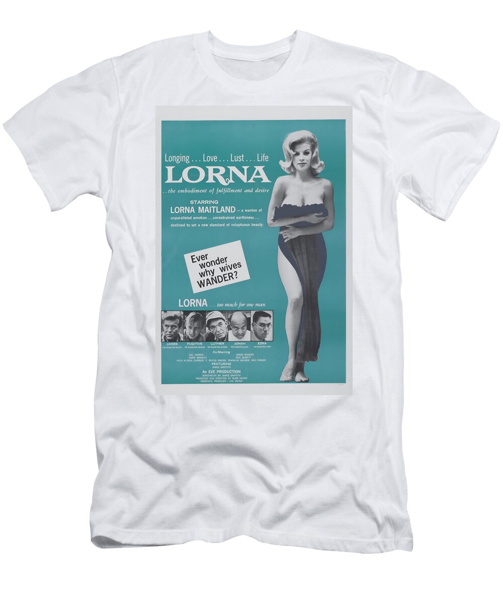 Lorna 1964 Drama Retro Movie Poster Upscaled T-Shirt