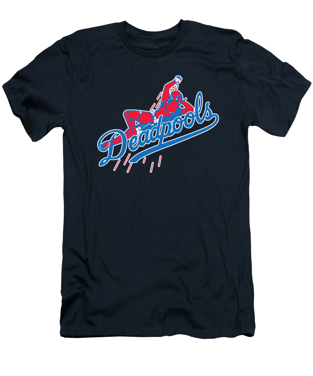 Los Angeles Dodgers Deadpools Huyen Vu T-Shirt