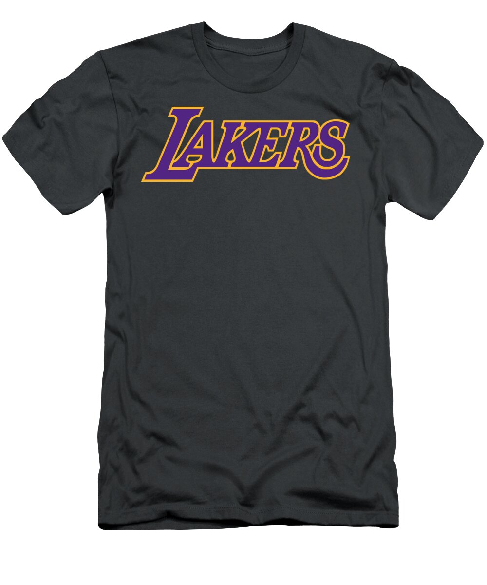 Los Angeles Lakers Logo Grant Rosalia T-Shirt
