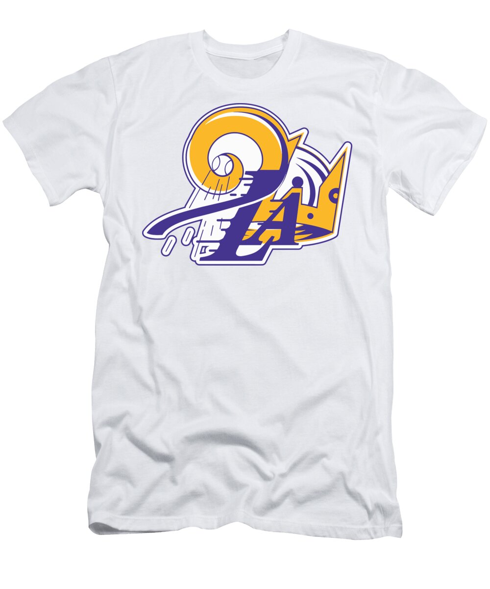 Los Angeles Lakers Rams Kings Huyen Vu T-Shirt