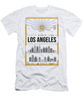 Los Angeles Minimal Lineal Poster Culinary Delights in the City of Angels Dnt Prints T-Shirt