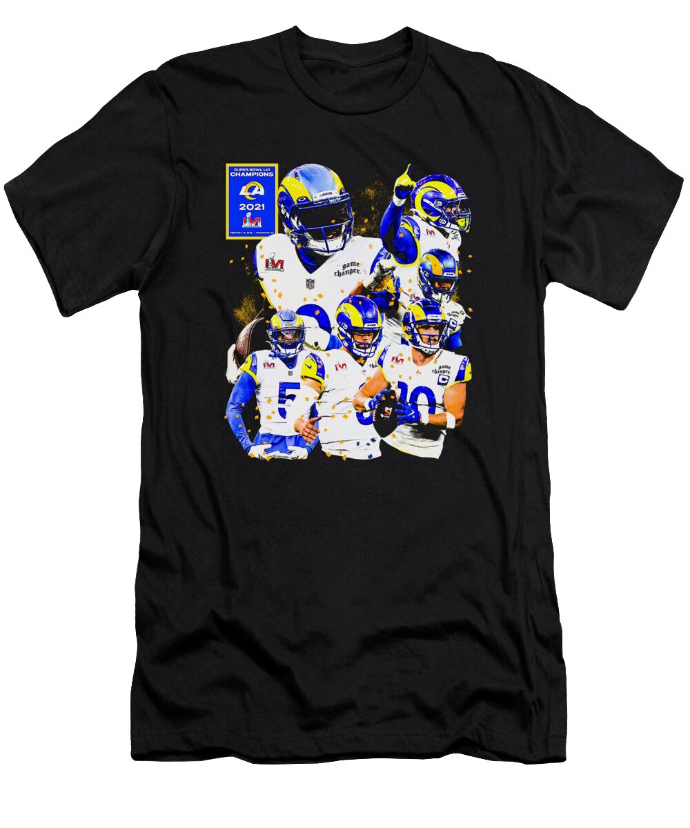 Los Angeles R Super Bowl Lvi Champs Ozlem Altin T-Shirt
