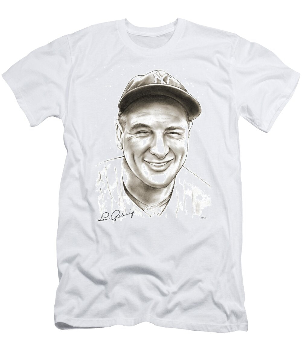 Lou Gehrig Greg Joens T-Shirt