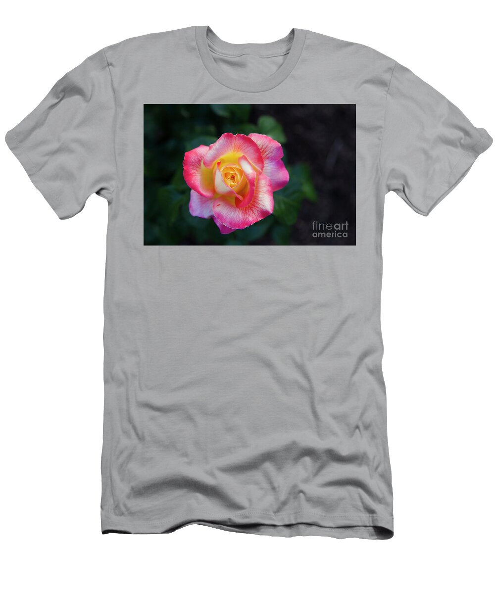 Love and Peace Rose One Sara Schroeder T-Shirt