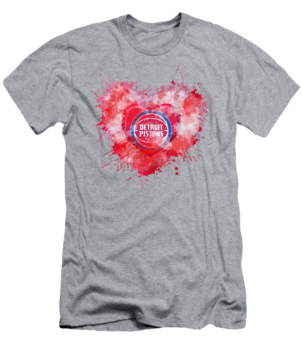 Love Detroit Pistons Alberto Ruiz T-Shirt