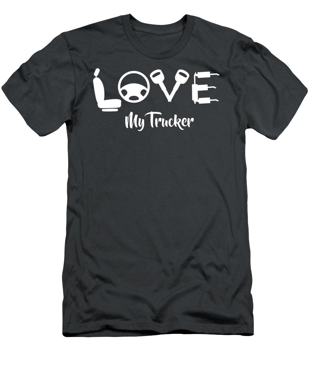 Love My Trucker Anh Nguyen T-Shirt