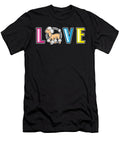 Love Poodle Dog Jacob Zelazny T-Shirt
