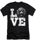 Love Poodle Dog Lover Puppy Owner Pet Trainer Natalie Lidford T-Shirt
