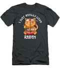 Love Ramen Cat Japanese Anime Cute Kawaii Noodles Majidy Mcken T-Shirt