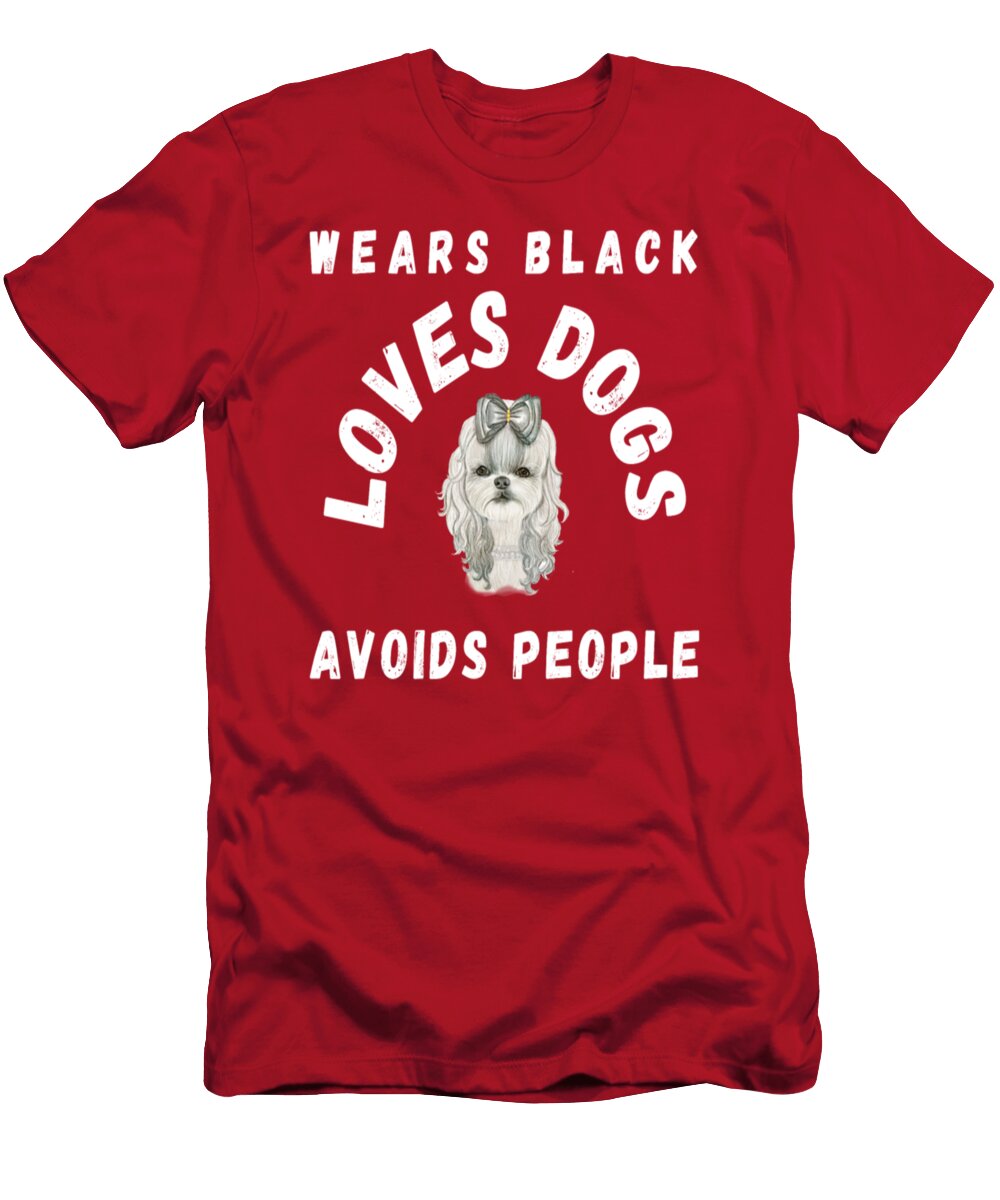 Loves Dogs Poodle Girl Tinh Tran Le Thanh T-Shirt