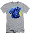 Loyal Companion Colorful Black Labrador Retriever Dog Rebecca Wang T-Shirt