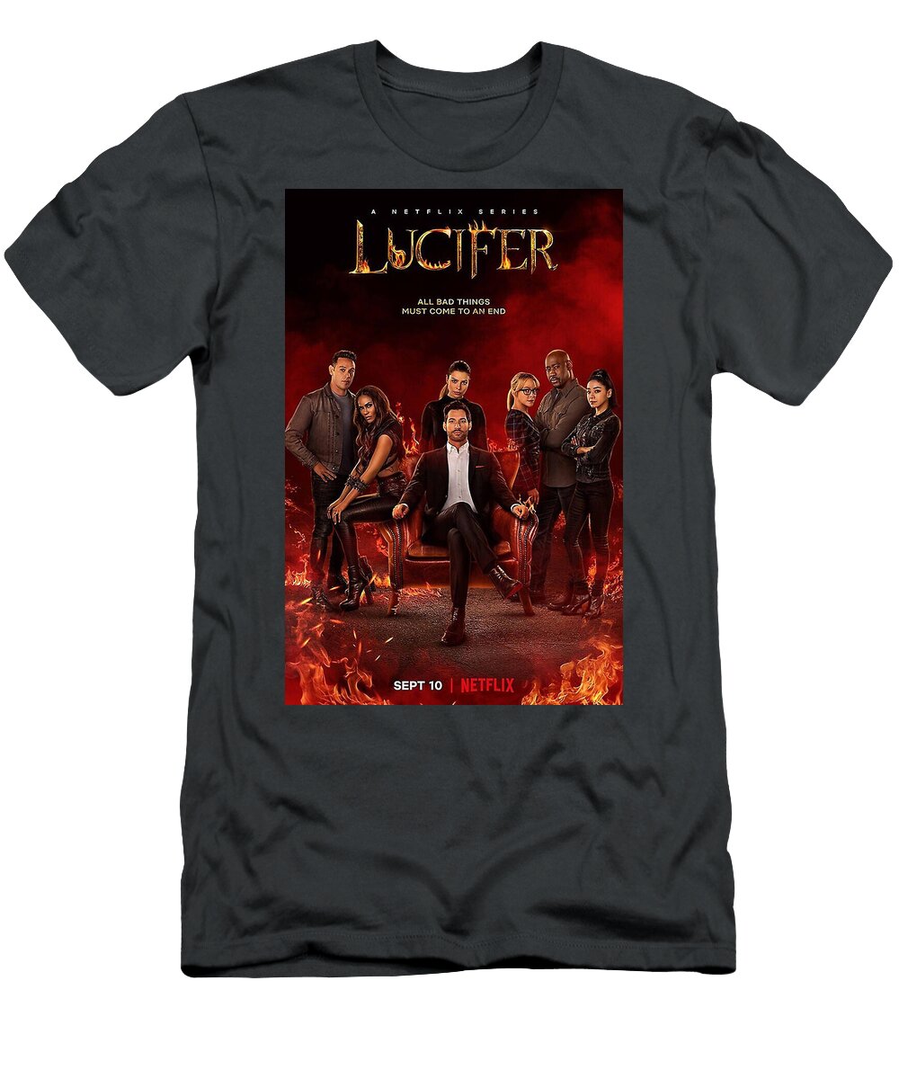 Lucifer the Final Season Anthony Steelman T-Shirt