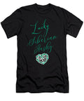 Lucky Siberian Husky Dog Mom Gifts for Women Licensed Art T-Shirt
