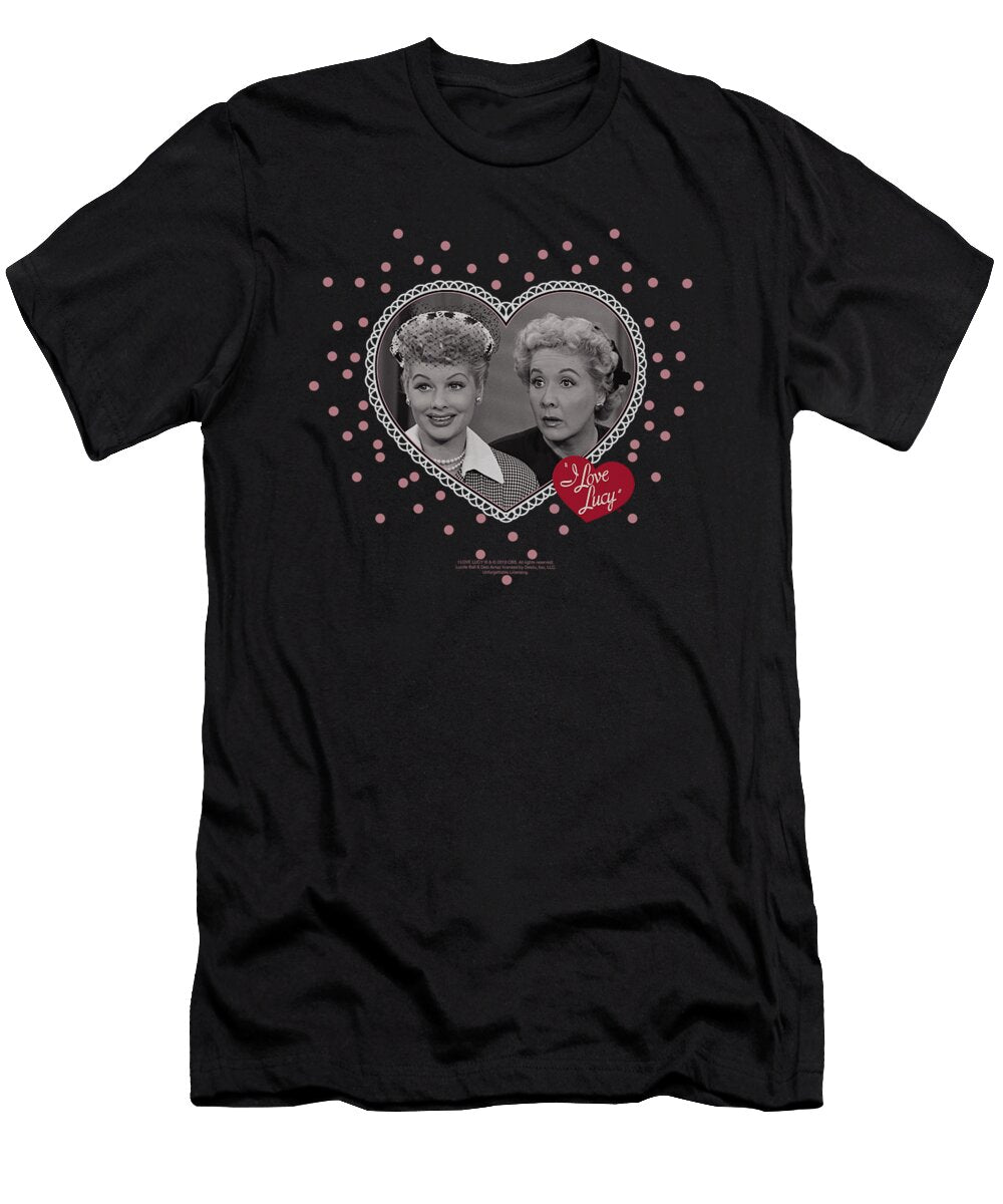 Lucy Hearts and Dots Brand a T-Shirt
