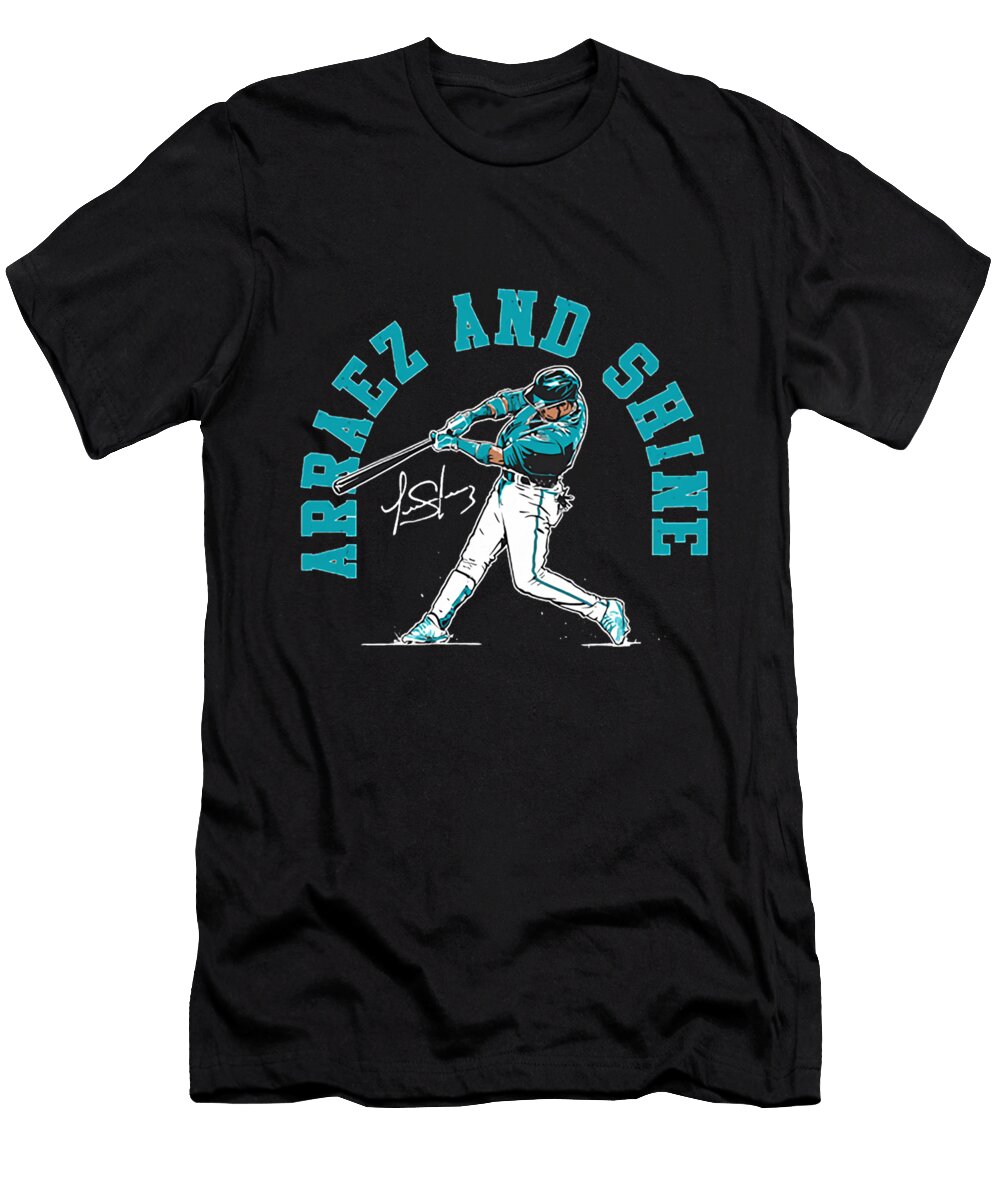 Luis Arraez and Shine Miami Ozlem Altin T-Shirt