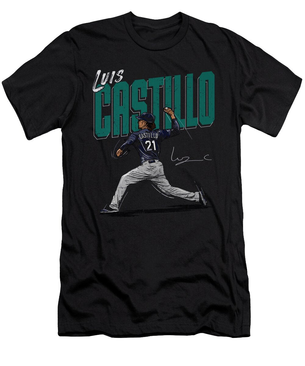 Luis Castillo Seattle Chisel Ihsan Sirin T-Shirt