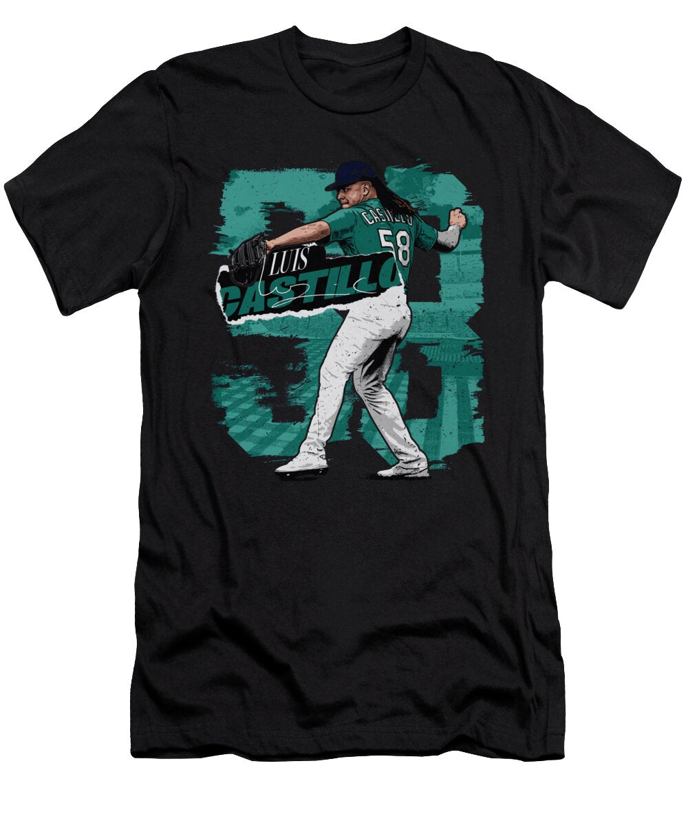 Luis Castillo Seattle Rough Ihsan Sirin T-Shirt