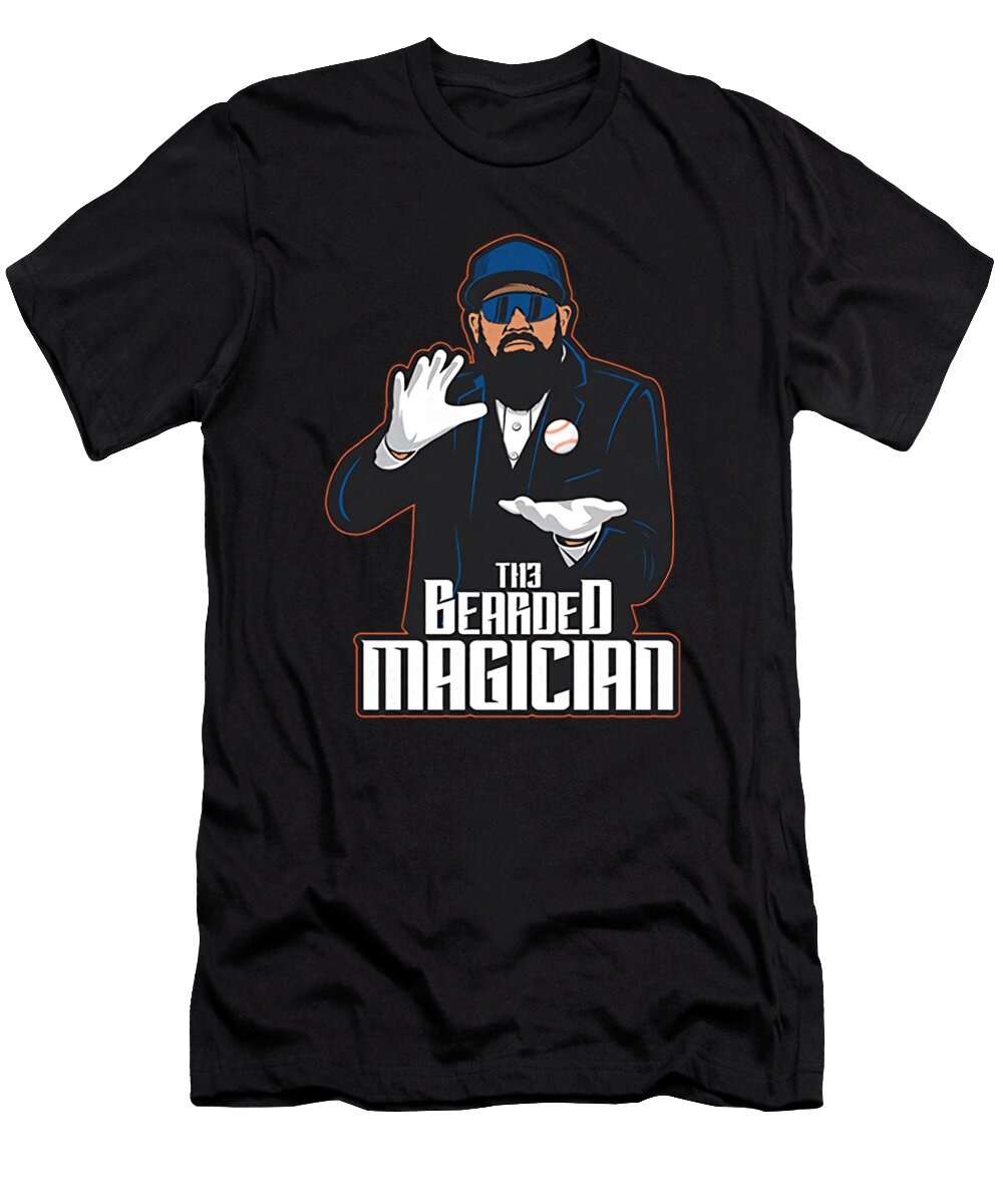 Luis Guillorme the Bearded Magician Ozlem Altin T-Shirt