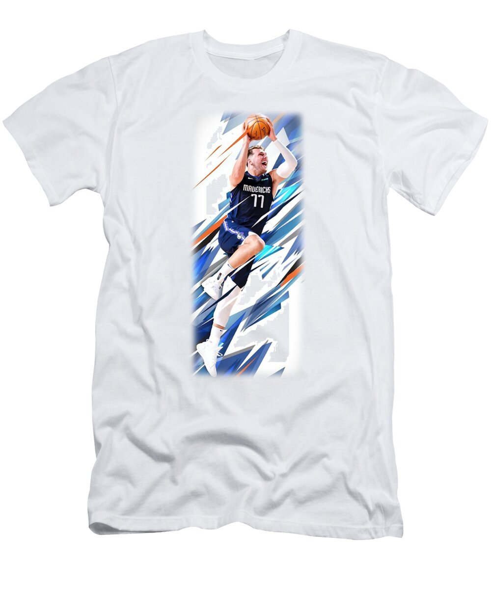 Luka Doncic Illustration Chriss Alba T-Shirt