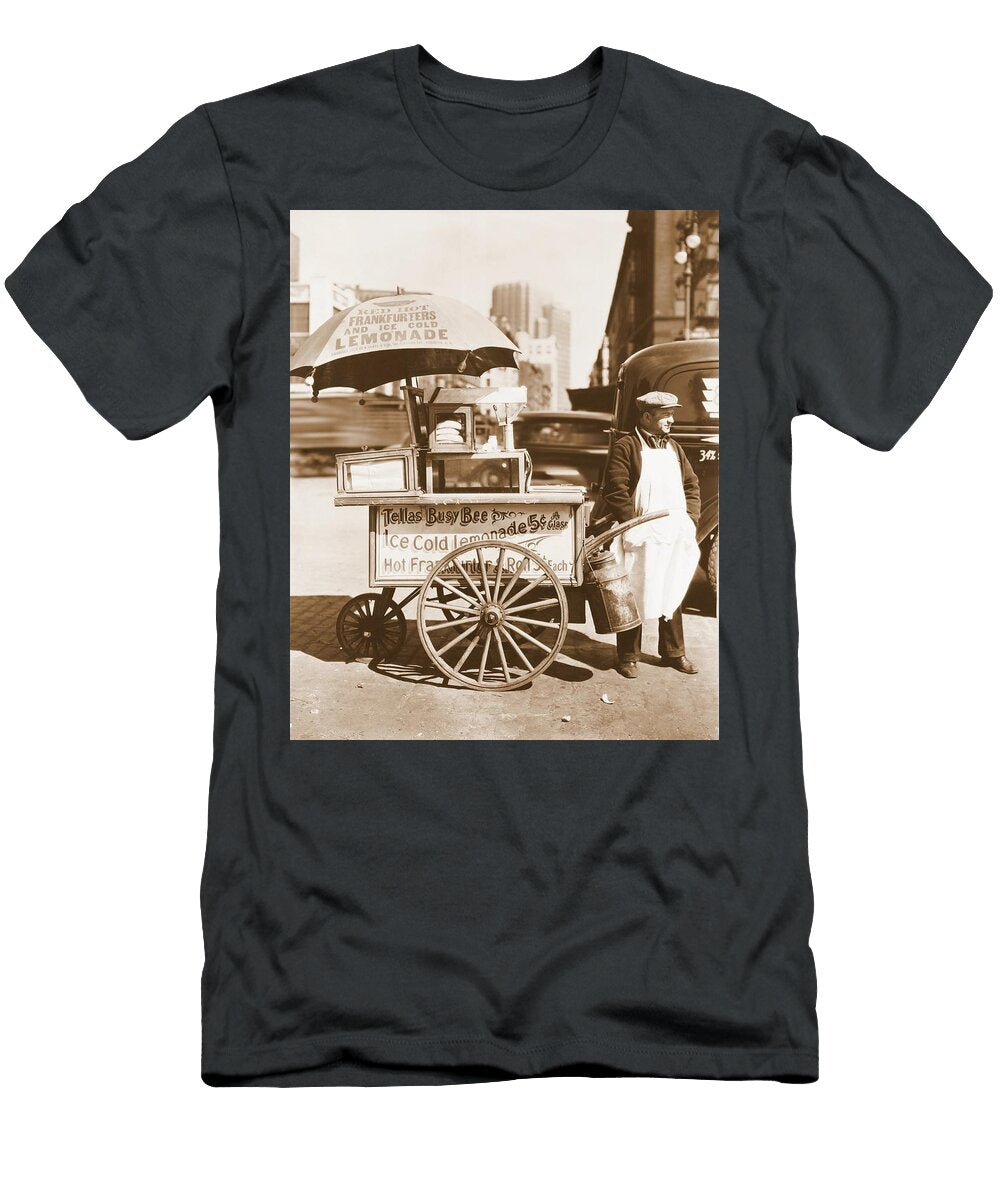 Lunch on Wheels Sepia David Hinds T-Shirt