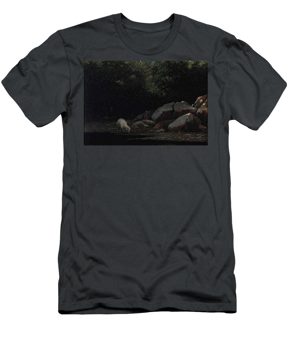 Lungo Il Torrente Art Alfredo De Andrade Portuguese T-Shirt