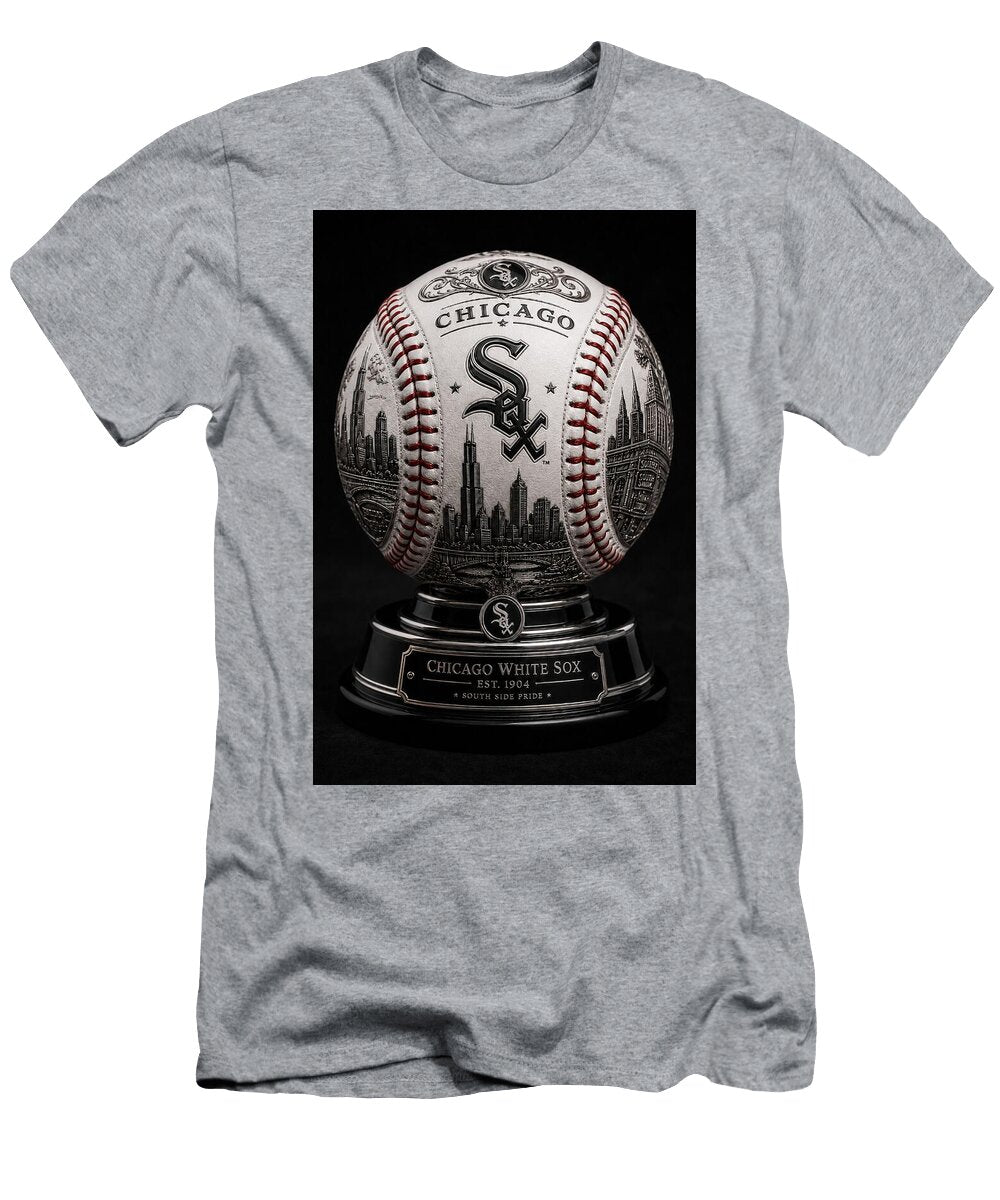 Luxury Chicago White Sox Baseball with South Side Skyline Style Max Freeman T-Shirt
