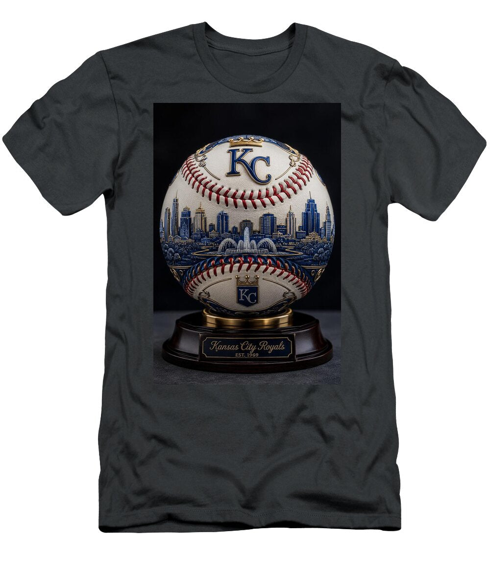 Luxury Kansas City Royals Baseball with Fountain City Style Max Freeman T-Shirt
