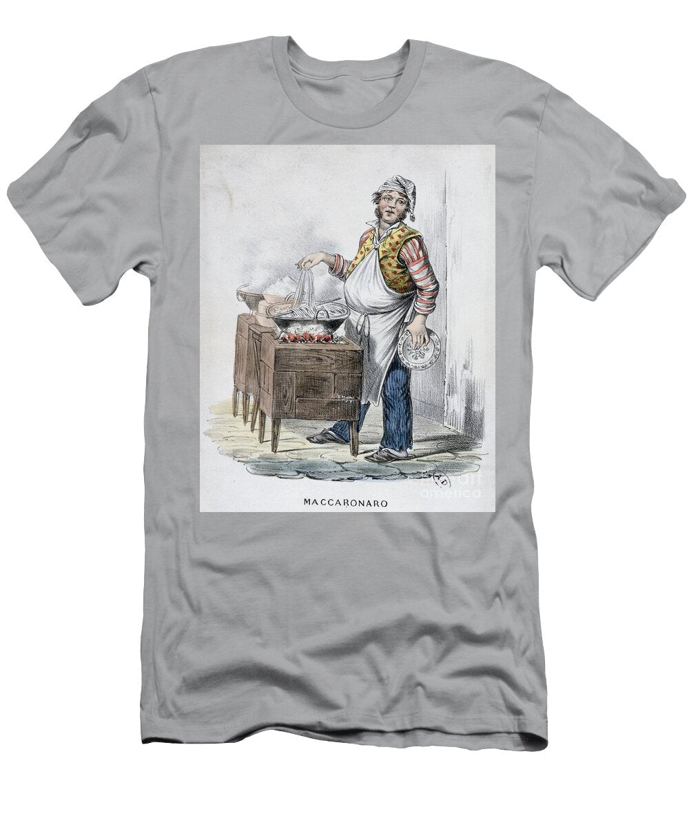 Macaroni Seller Maccaronaro Italian School T-Shirt