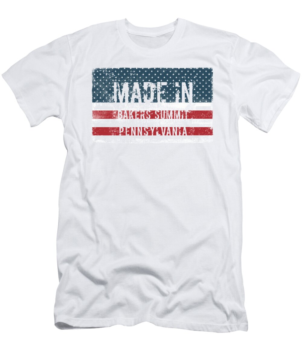 Made in Bakers Summit Pennsylvania Goseeonline T-Shirt