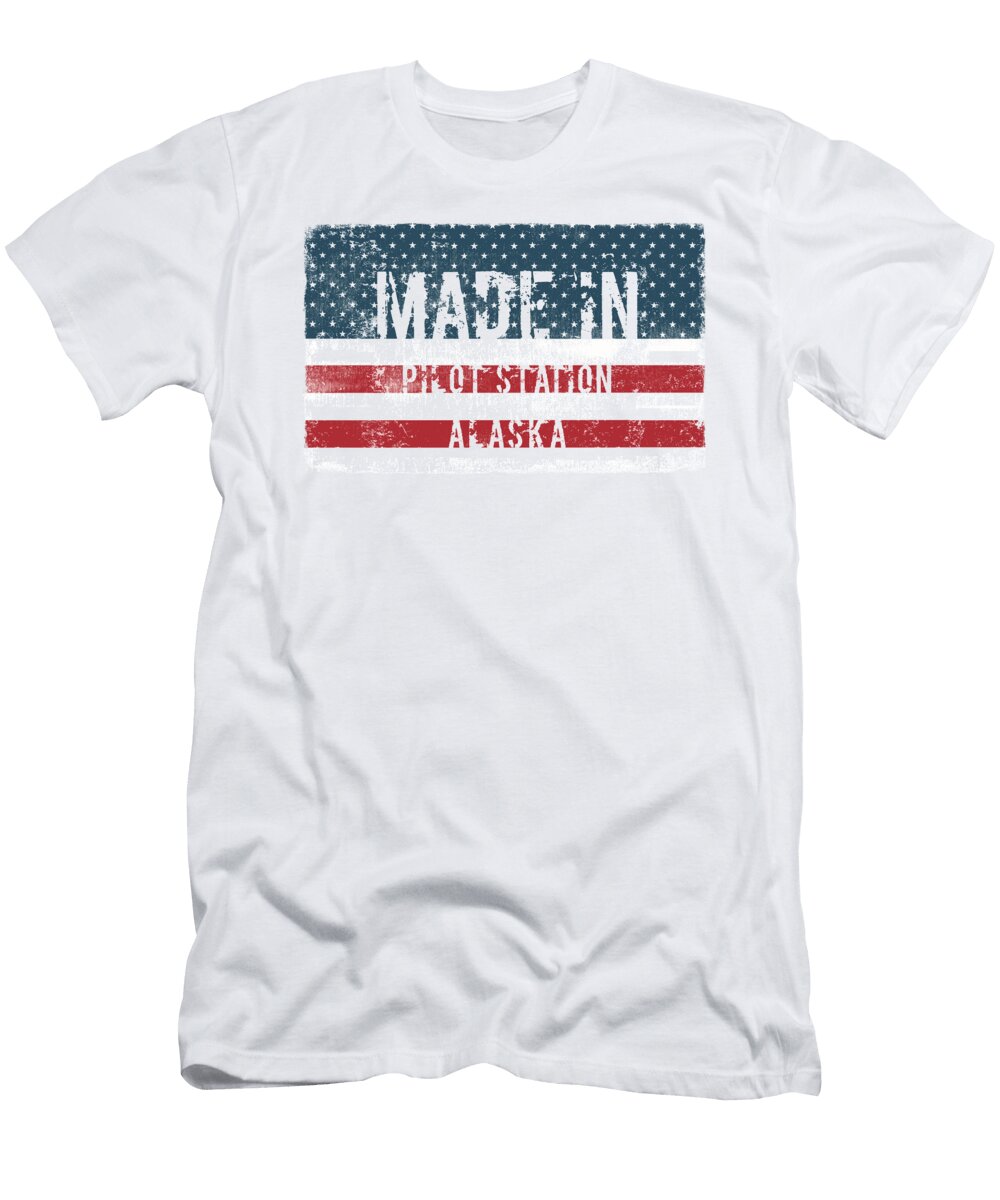 Made in Pilot Station Alaska Goseeonline T-Shirt