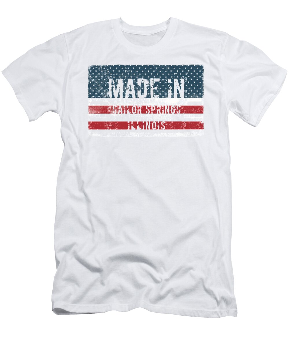 Made in Sailor Springs Illinois Goseeonline T-Shirt