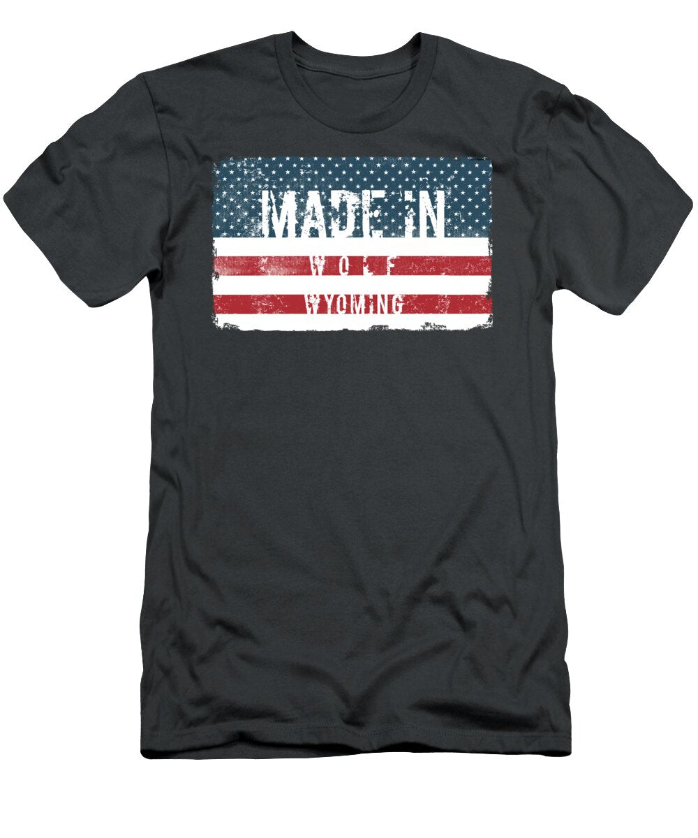 Made in Wolf Wyoming Tintodesigns T-Shirt