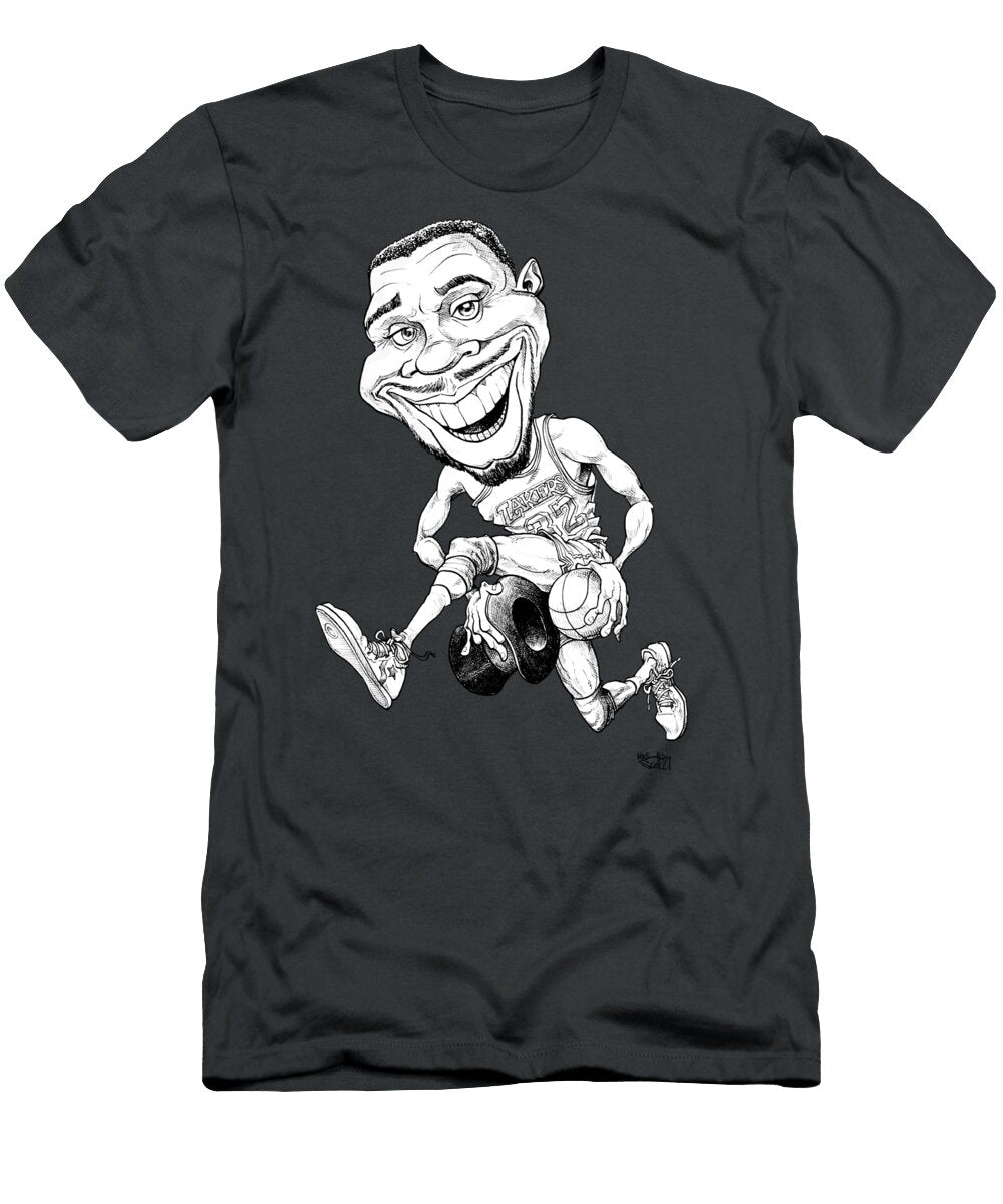 Magic Johnson Mike Scott T-Shirt