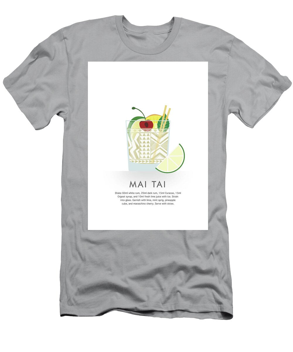 Mai Tai Cocktail Dennson Creative T-Shirt