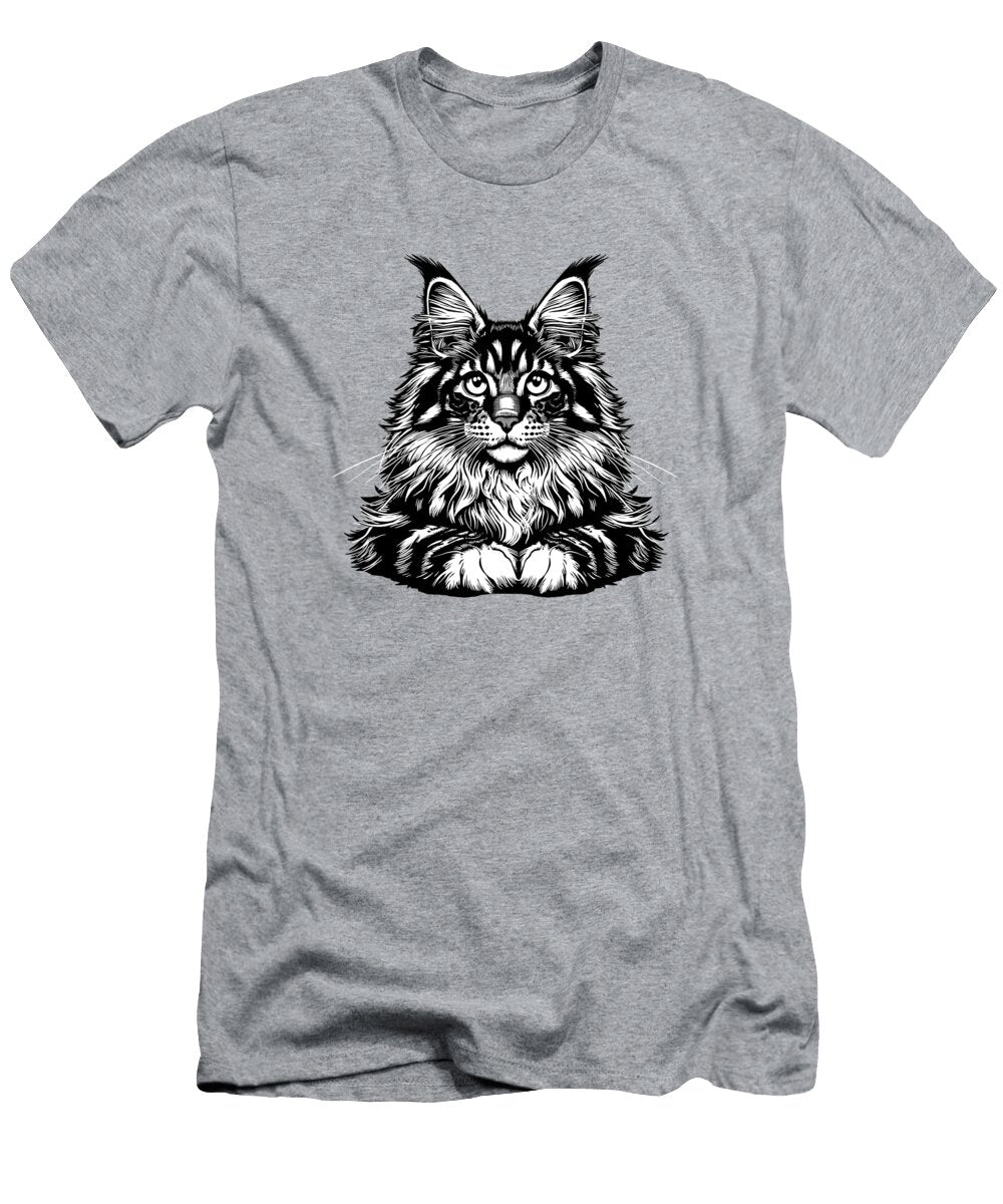 Maine Coon Cat Mark Rogan T-Shirt