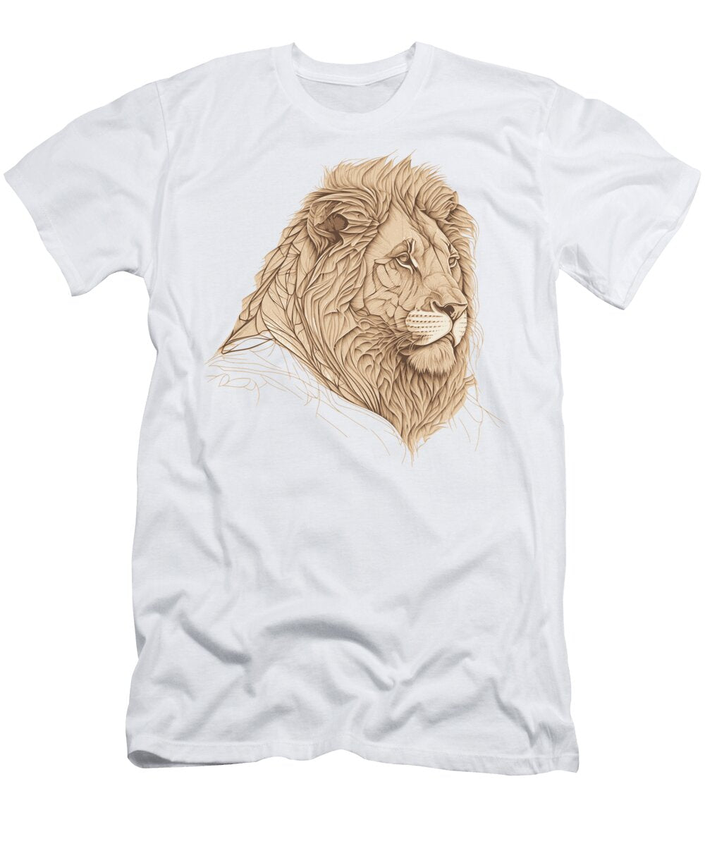Majestic Lion Happy Living T-Shirt
