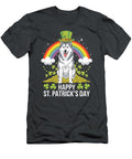 Malamute on Alaskan Malamute Dog St Patricks Day Sophie Eleanor T-Shirt