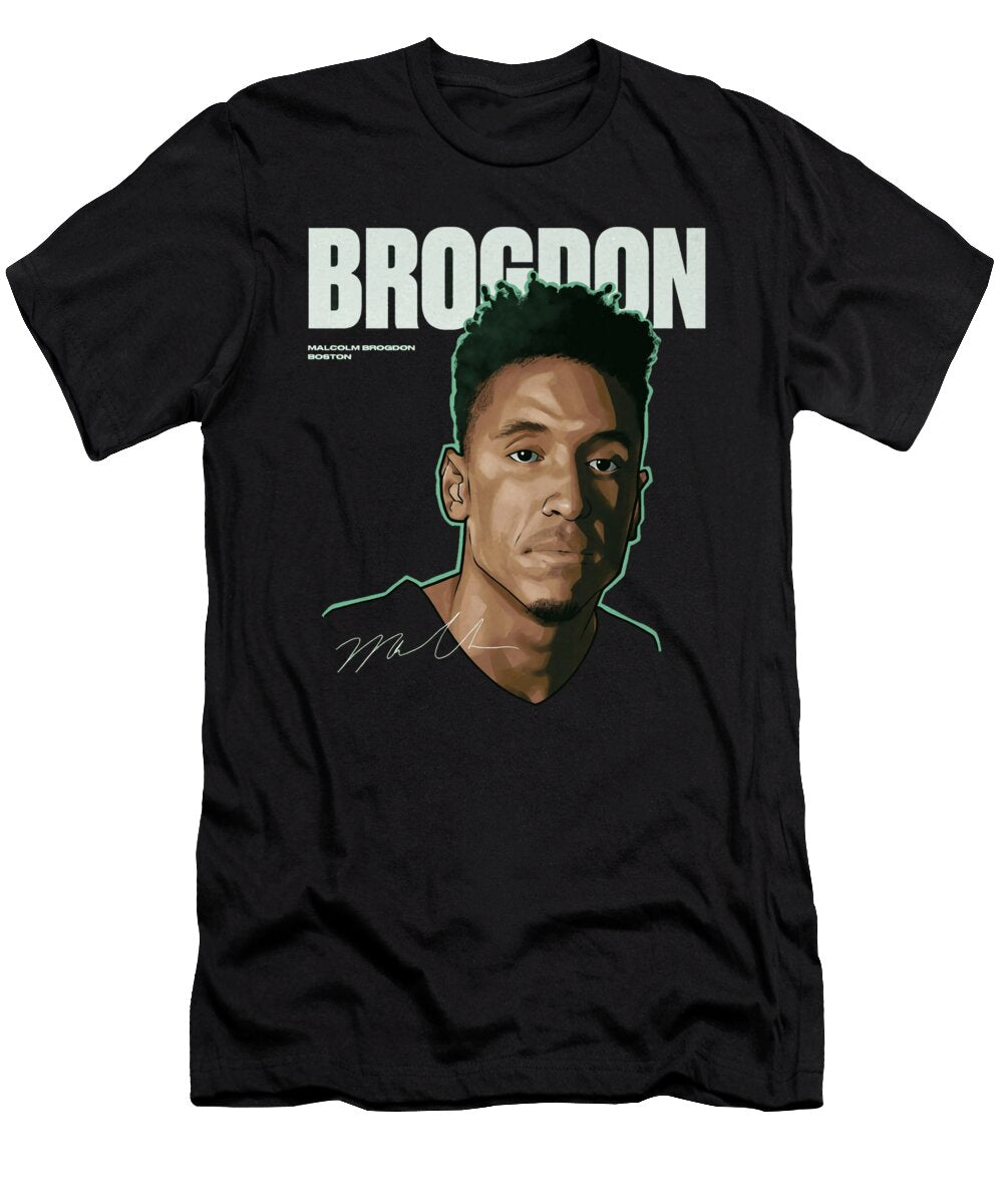 Malcolm Brogdon Boston Game Face Ihsan Sirin T-Shirt