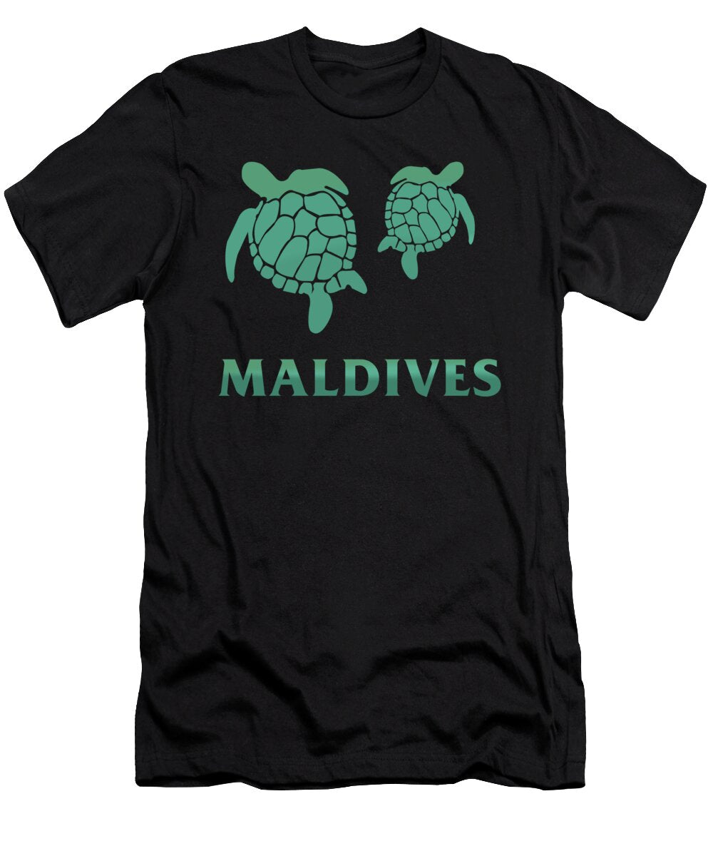 Maldives Summer Tourist Destination Jan Deelmann T-Shirt