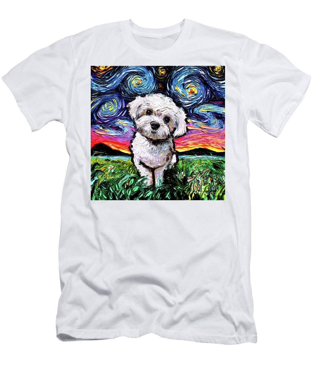Maltipoo Night Aja Trier T-Shirt