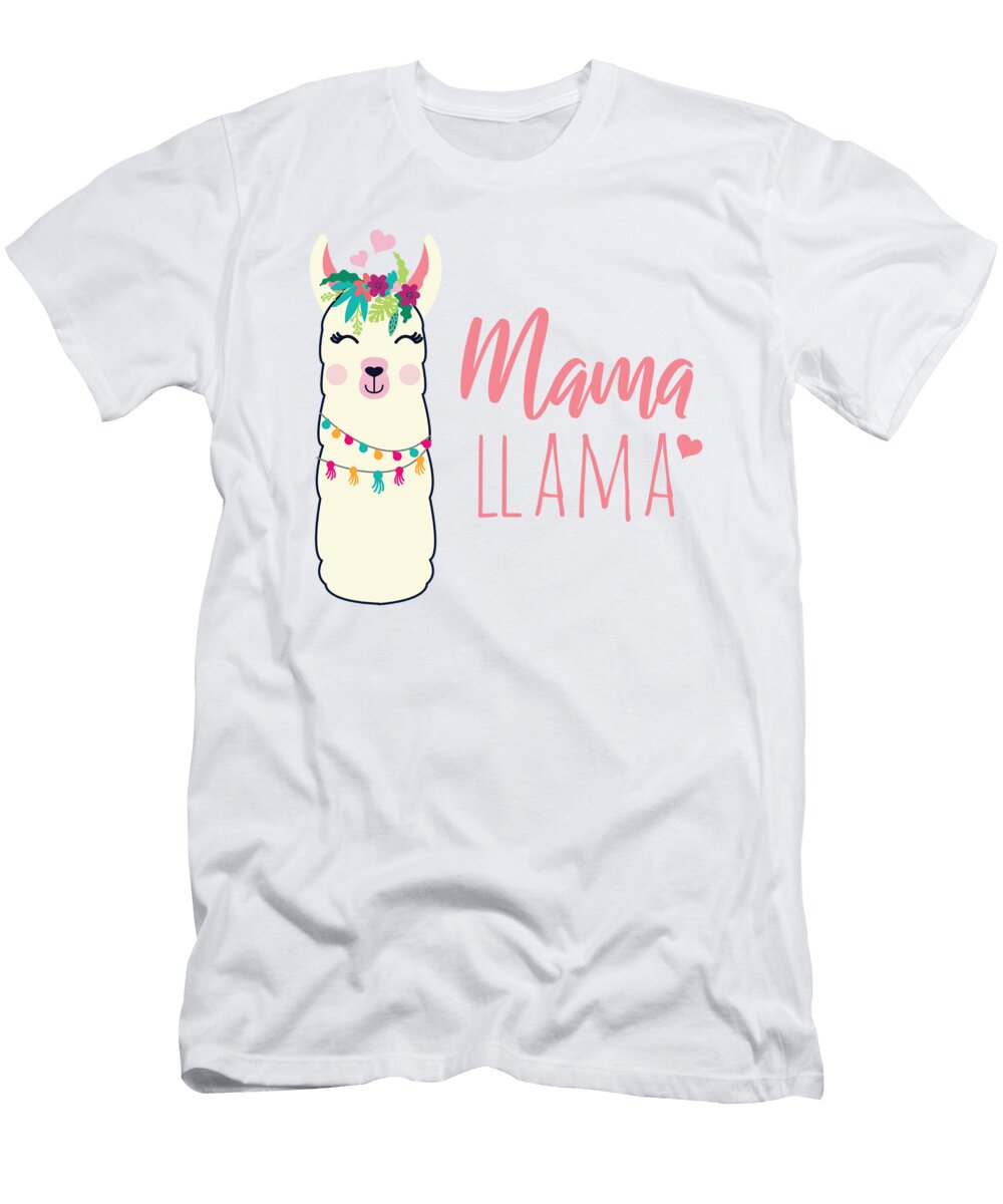 Mama Llama Vladimir Boyko T-Shirt
