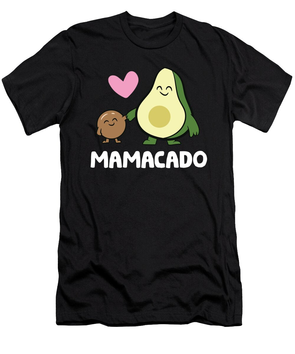 Mamacado Avocado Lover Mom Cute Avocado Mamacado Eq Designs T-Shirt