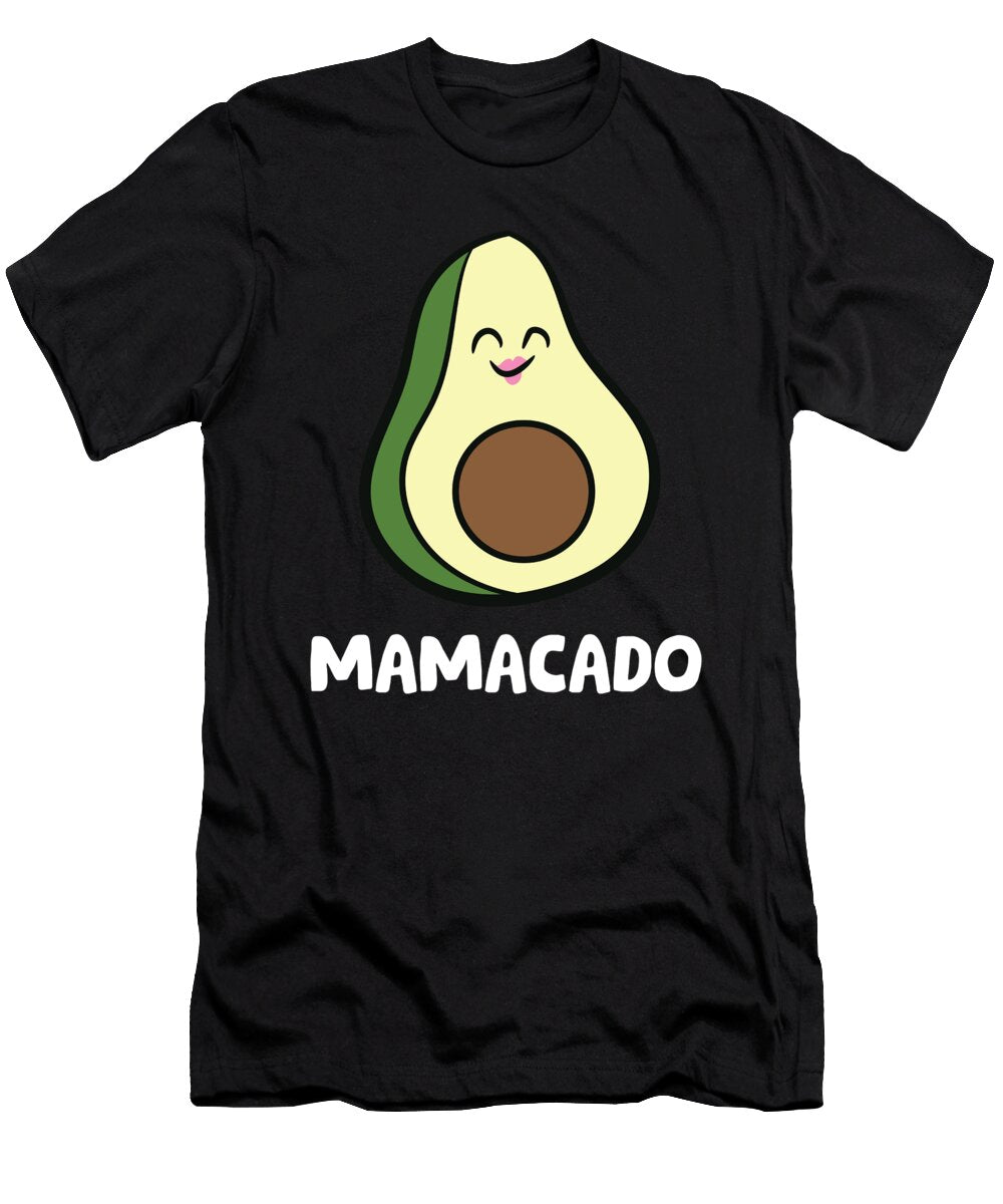 Mamacado Avocado Mom Vegan Guacamole Avocado Eq Designs T-Shirt