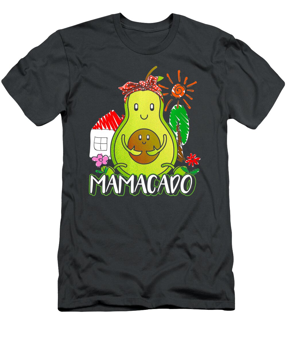 Mamacado Keto Avocado Seed Mothers Day Cute Handsley Nguyen T-Shirt