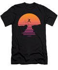 Man Cliff Jumper Cliff Jumping Cliff Diving Retro Gift Thomas Larch T-Shirt