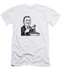 Man Eating Spaghetti Csa Images T-Shirt