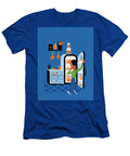 Man in Kitchen with a Glut of Carrots Ikon Images T-Shirt